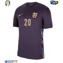 Moški Nogometni dresi Anglija Jarrod Bowen #20 Gostujoči EP 2024 Kratek Rokav